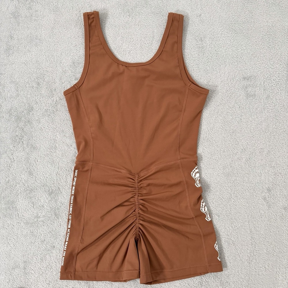 Darc Sport Cerberus Sofia Energy Bodysuit Womens Large Norse Brown 108/500 NWOT - Picture 2 of 10